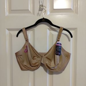 New Ladies Nude Extra Coverage, Underwire Bra. By Bali. Size 40D